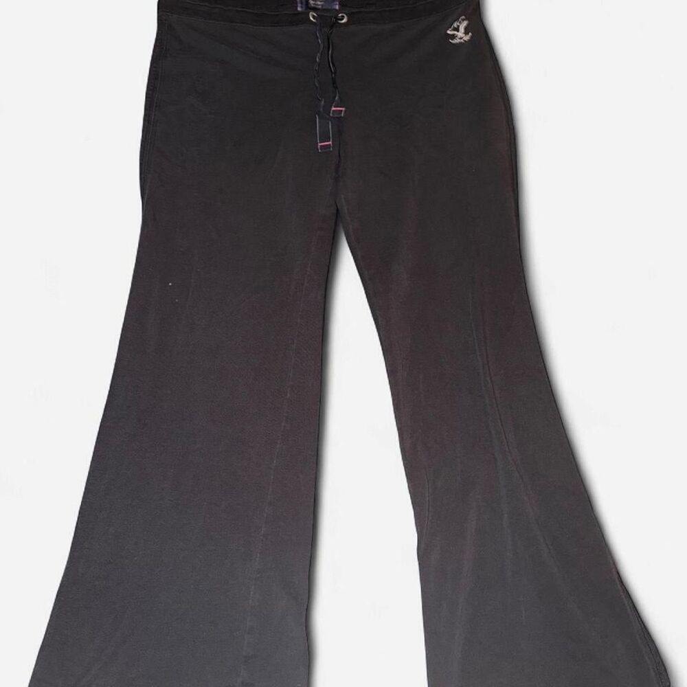 American-eagle Women's Black and Brown Trousers